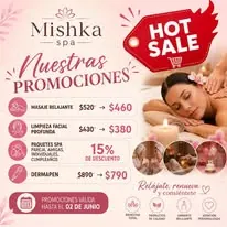 Promociones Mishka Spa